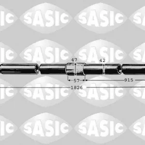Nowy Wał napędowy SASIC 8012502