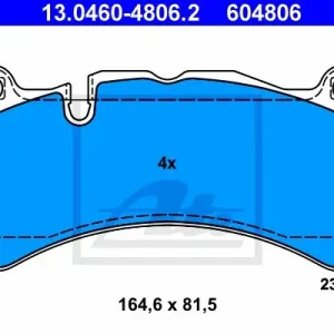 Klocki hamulcowe ATE 13-0460-4806-2 44205020 Oferta czasowa