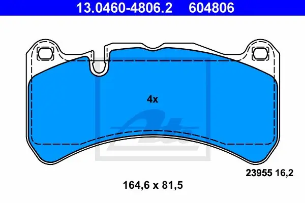 Klocki hamulcowe ATE 13-0460-4806-2 44205020 Oferta czasowa