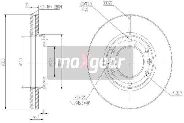 TARCZA HAM. HYUNDAI P. H-1 08- Wyjątkowa oferta