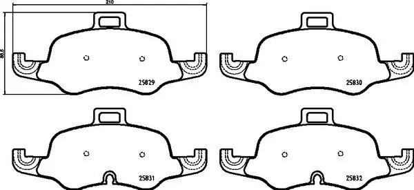 KLOCKI HAMULC. AUDI TT 14- PRZÓD Kup online