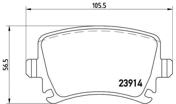 KLOCKI HAMULC. VW PASSAT 05- TYŁ Zamów dziś
