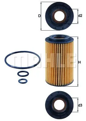 Nie przegap FILTR OLEJU DODGE JEEP MERCEDES