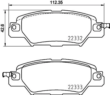 Darmowa dostawa KLOCKI HAMULC. MAZDA CX-5 (KF) 17- TYŁ