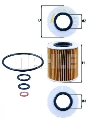 Najlepsza cena FILTR OLEJU BMW E46 01-