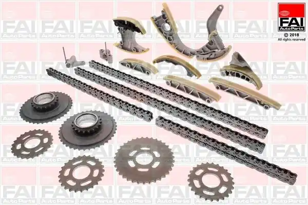 Ostatnia szansa ŁAŃCUCH ROZRZADU KPL. FAI AutoParts TCK217NG 057109229G VW AUDI