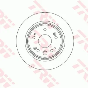 Tylko dziś Tarcza hamulcowa TRW DF8083 42510S9AN00