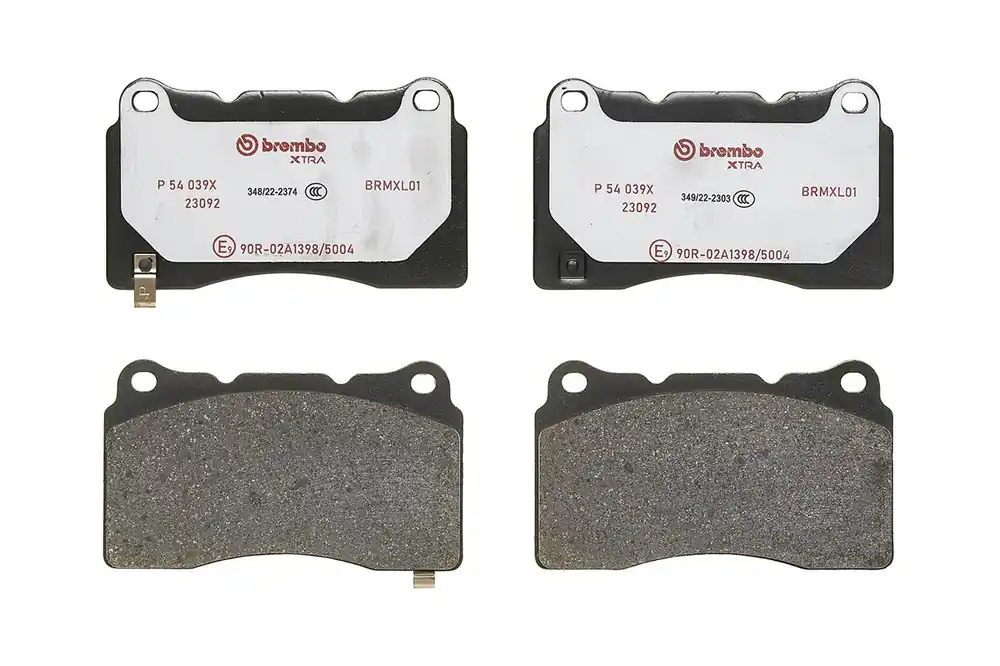 Darmowy zwrot Klocki hamulcowe BREMBO P54039X 26296FE040 SUBARU IMPREZA WRX 01- przód