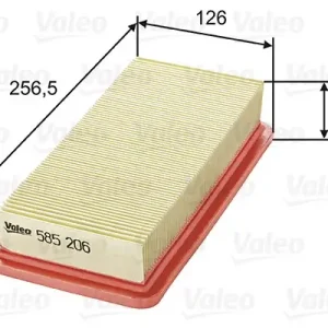 Filtr powietrza VALEO 585206 C26581 Tylko dziś