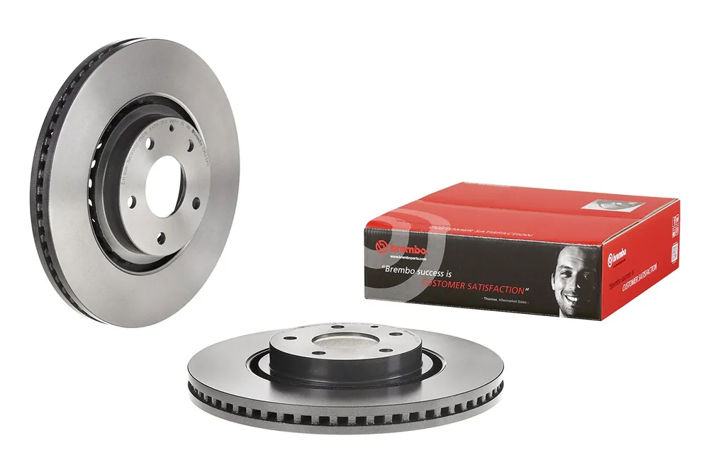 Premium Tarcza hamulcowa BREMBO 09.E034.11 TK7833251B MAZDA 6 18- przód